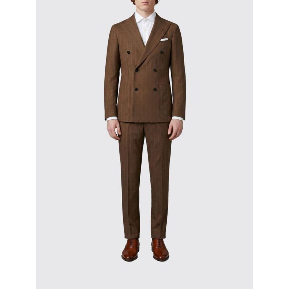 Tagliatore Suit Men Brown